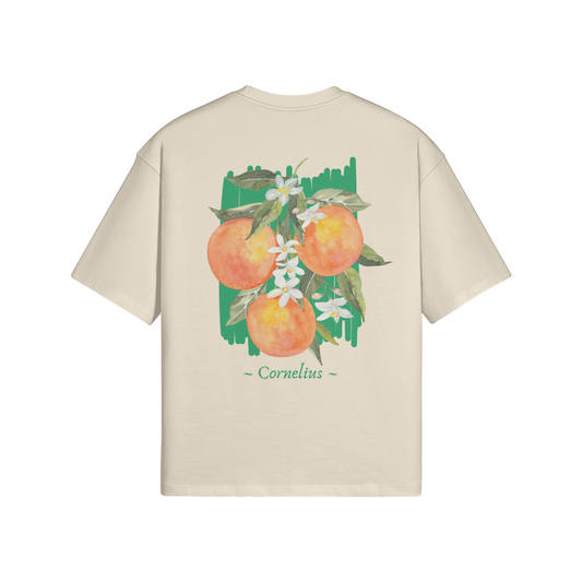 Fresh Oranges Tee - Beige