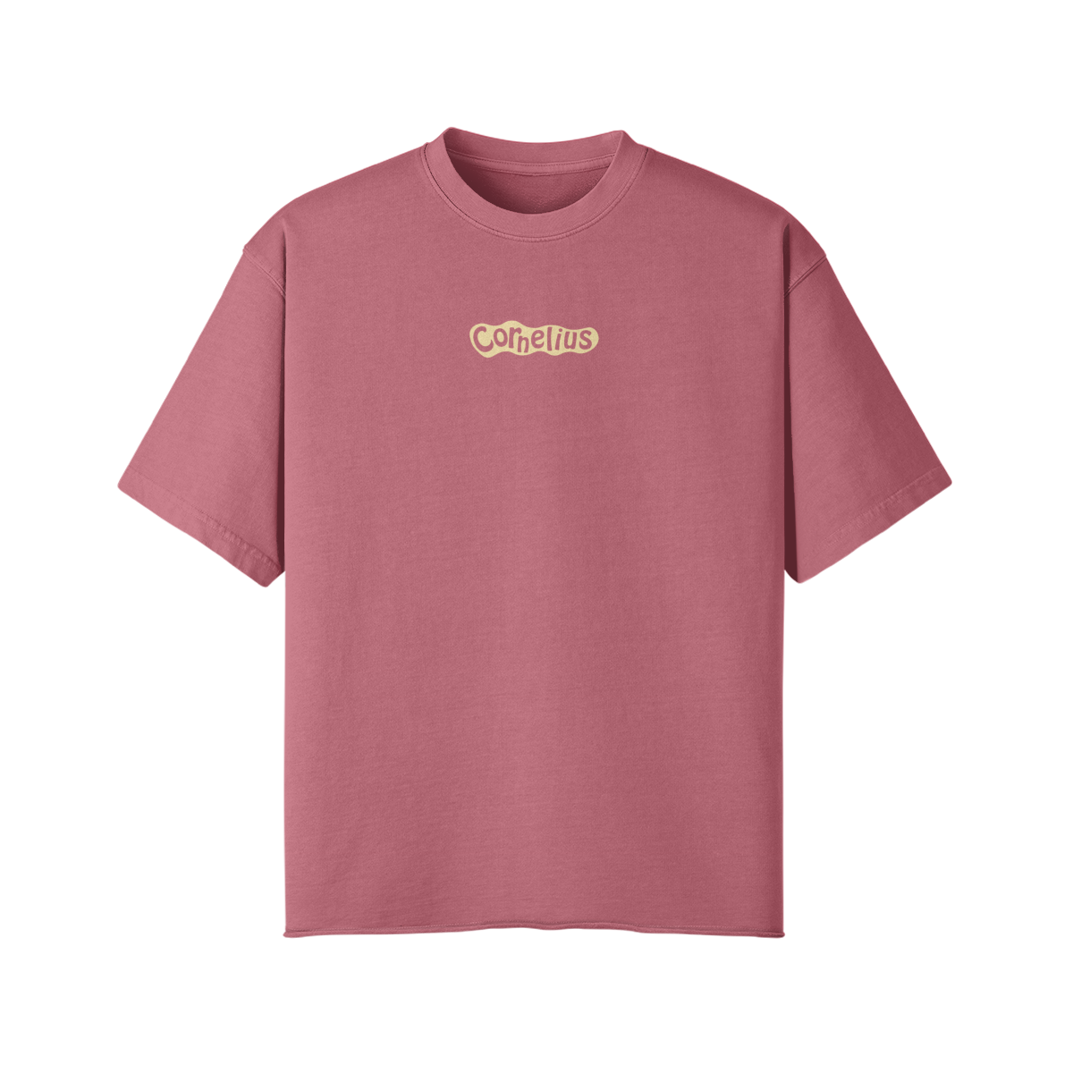 Simple Summer Tee - Flamingo Red