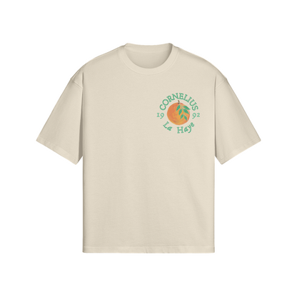 Fresh Oranges Tee - Beige